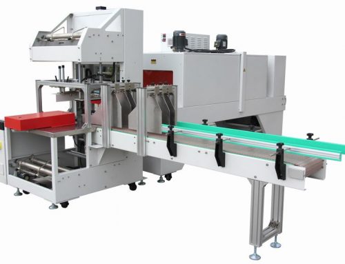 Fully Automatic Column Cuff Sealing, Cutting and Shrinking Packaging Machine