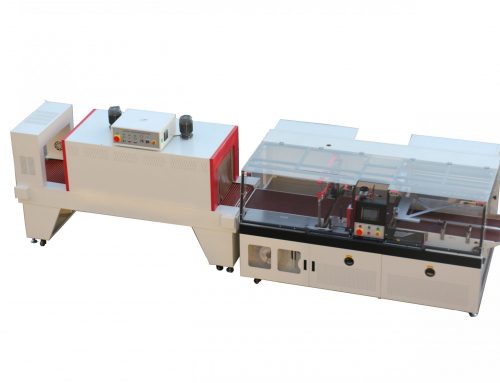 Automatic rear knife type sealing and shrinking packaging machine (900mm)