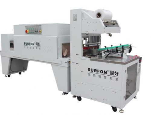 Automatic BOPP Tape Sleeve Wrapper & Shrink Tunnel