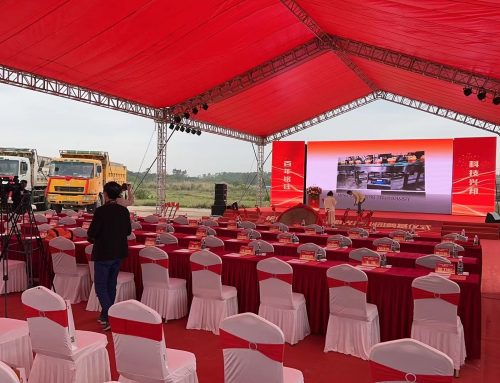 Grande pedra fundamental! Zarpar! A cerimônia de inauguração do Mingyu Technology Yangjiang Laser Industrial Park foi um sucesso completo